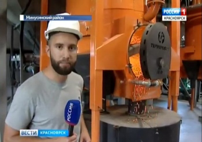 В посёлке Тесь Минусинского района запустили новую автоматическую угольную котельную