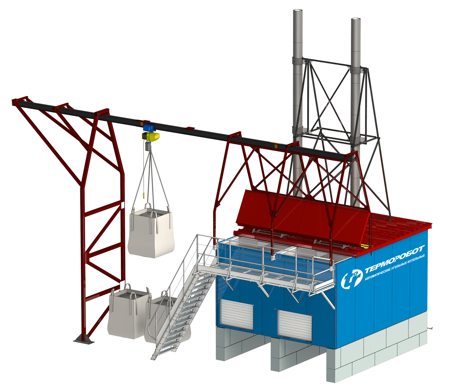 Блочно-модульная котельная БМК-2×300 купить у производителя в Новосибирске  - Терморобот